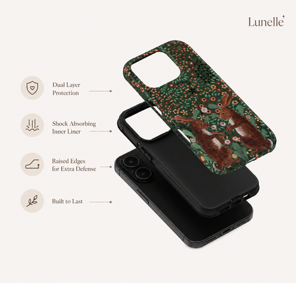 Woodland Hares | Tough Phone Case
