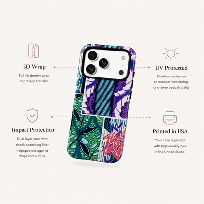 Botanical Collage  | Tough Phone Case