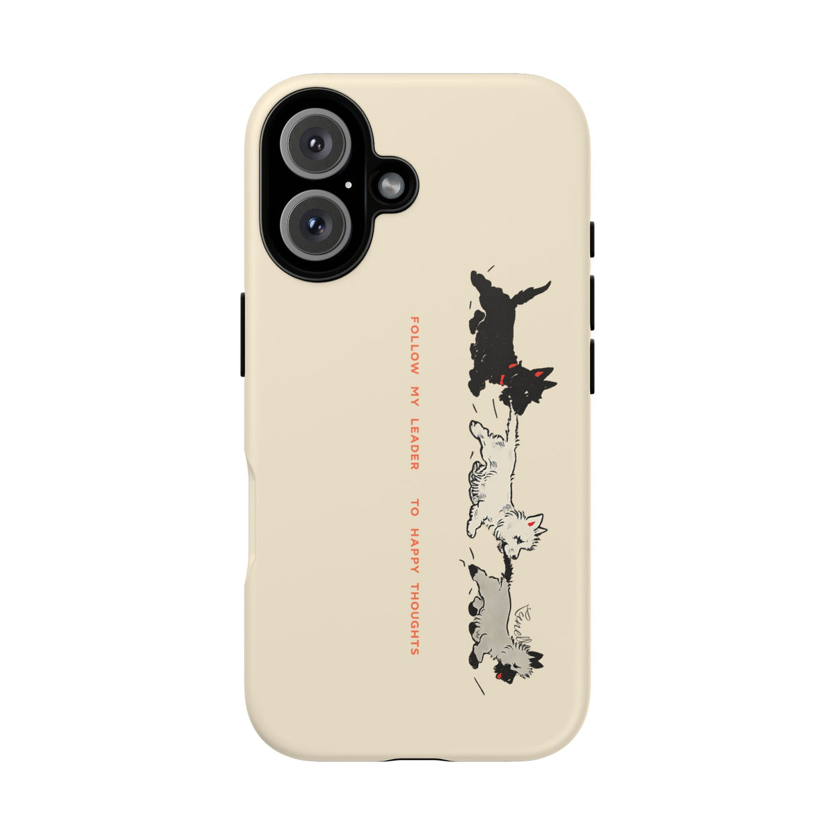 Follow My Leader | Vintage Dog Phone Case