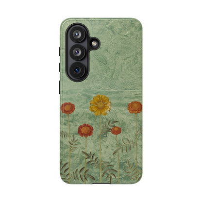 Sage Green Floral | Tough Phone Case
