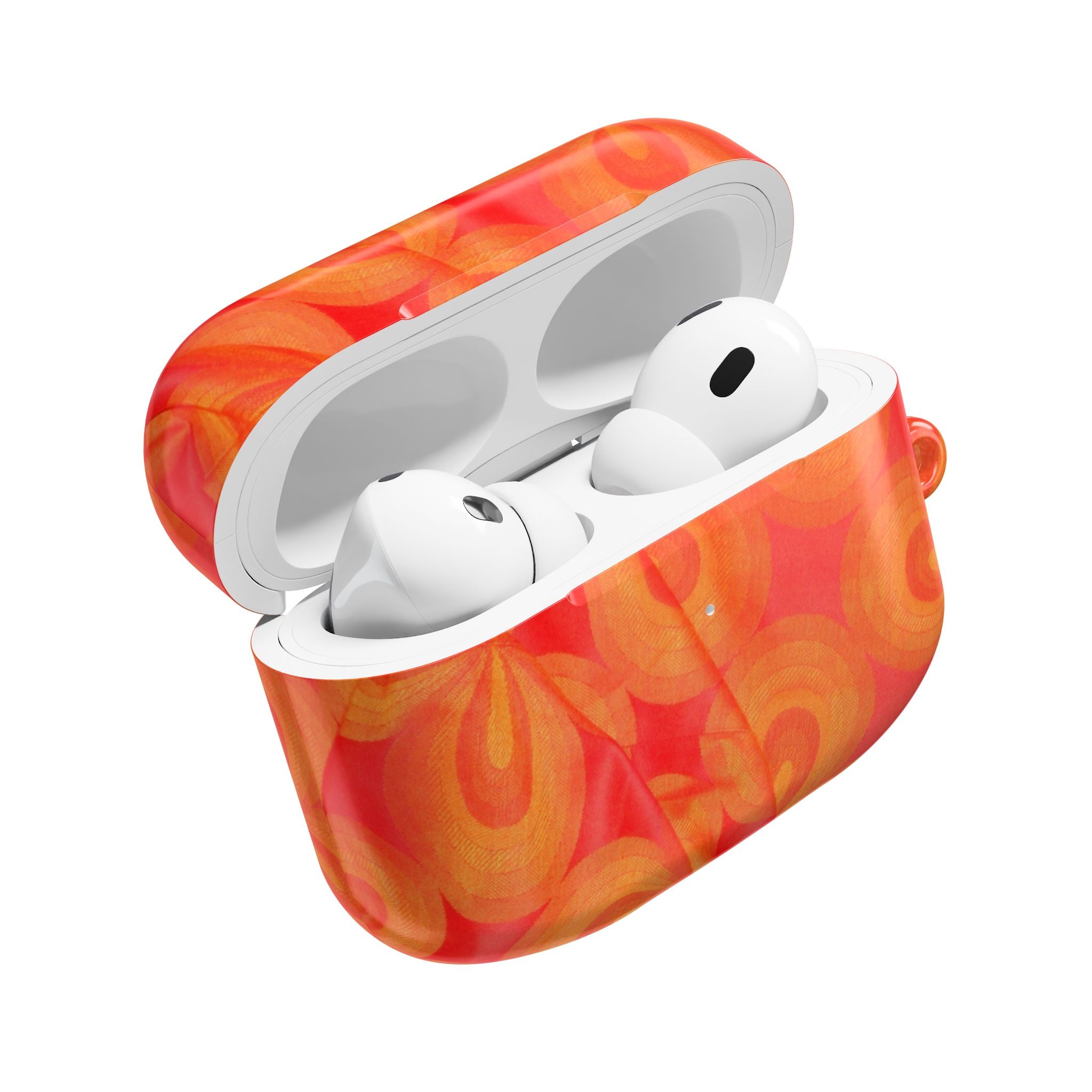Retro Orange Swirl | AirPods Case