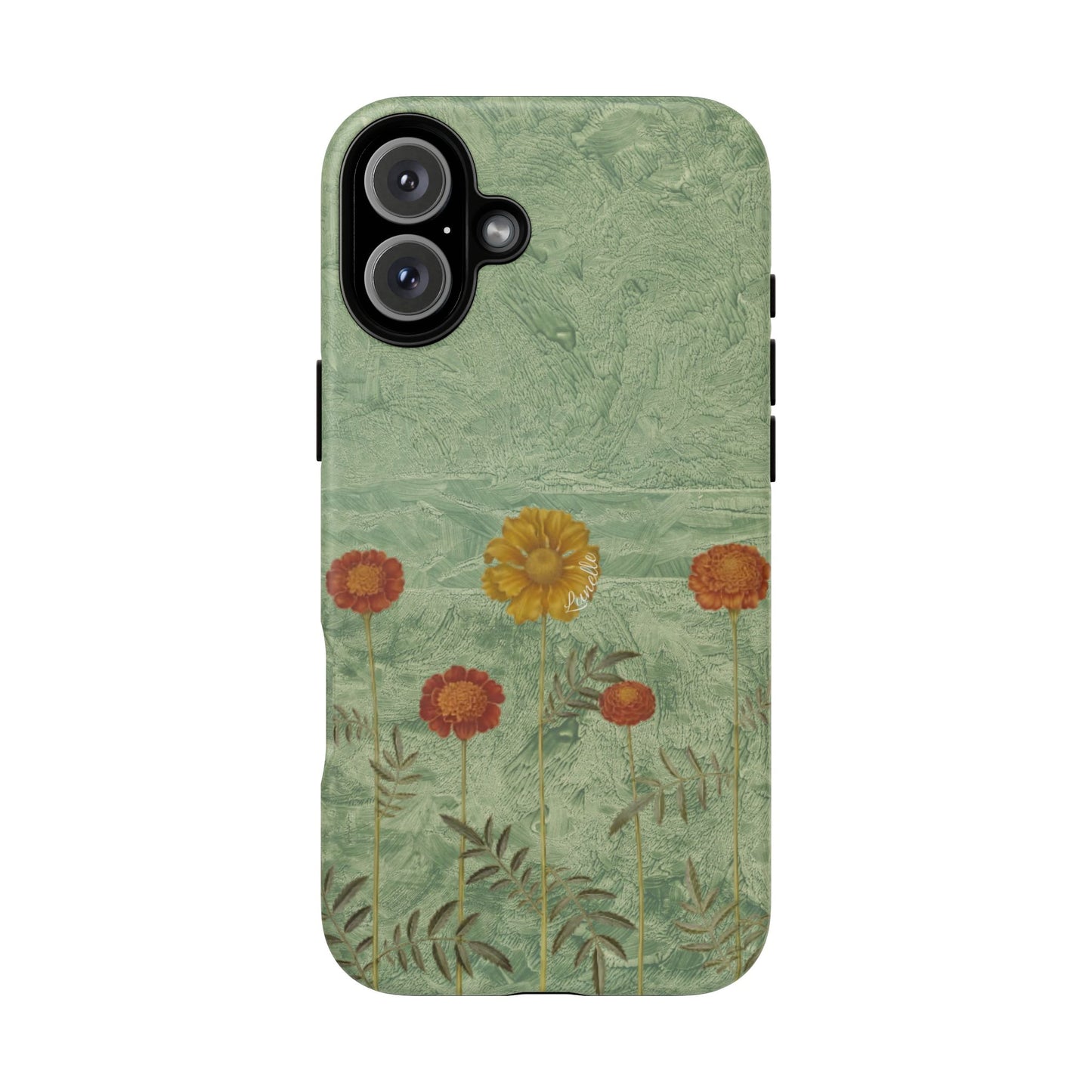 Sage Green Floral | Tough Phone Case