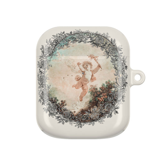 Cherub in Bloom | Vintage Angel AirPods Case