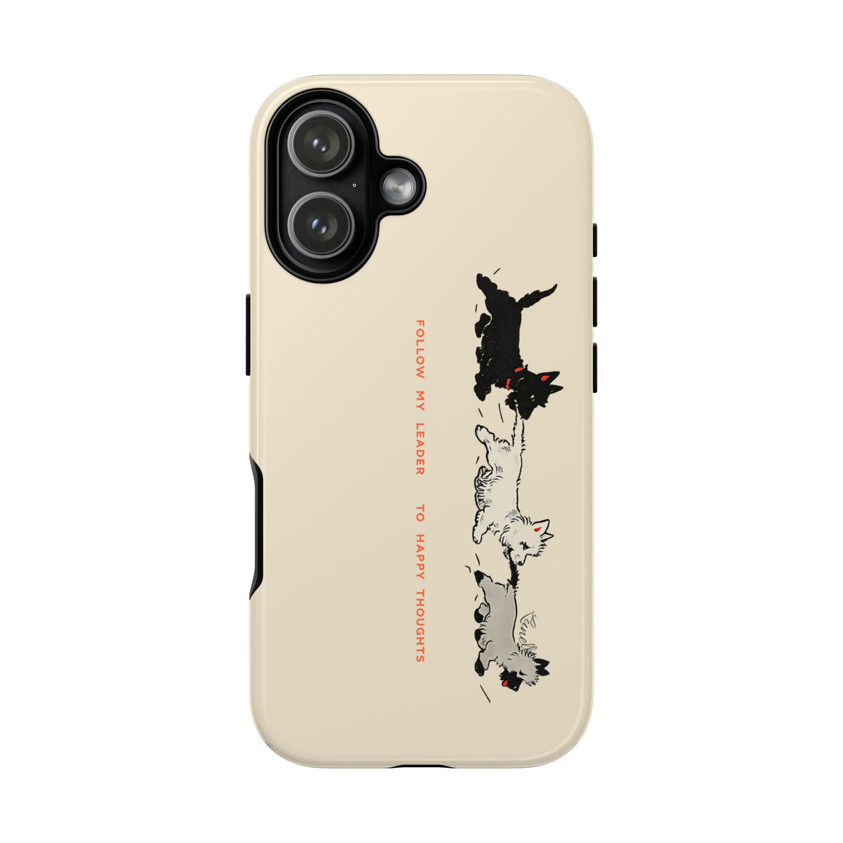 Follow My Leader | Vintage Dog Phone Case