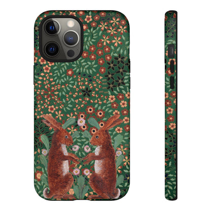 Woodland Hares | Tough Phone Case