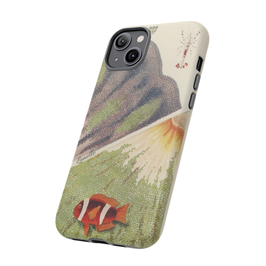 Vintage Clownfish Ocean Tough Phone Case