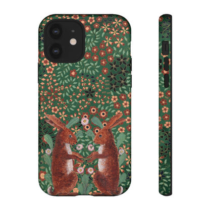 Woodland Hares | Tough Phone Case
