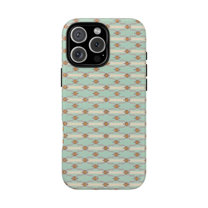 Vintage Daisy Pattern | Tough Phone Case