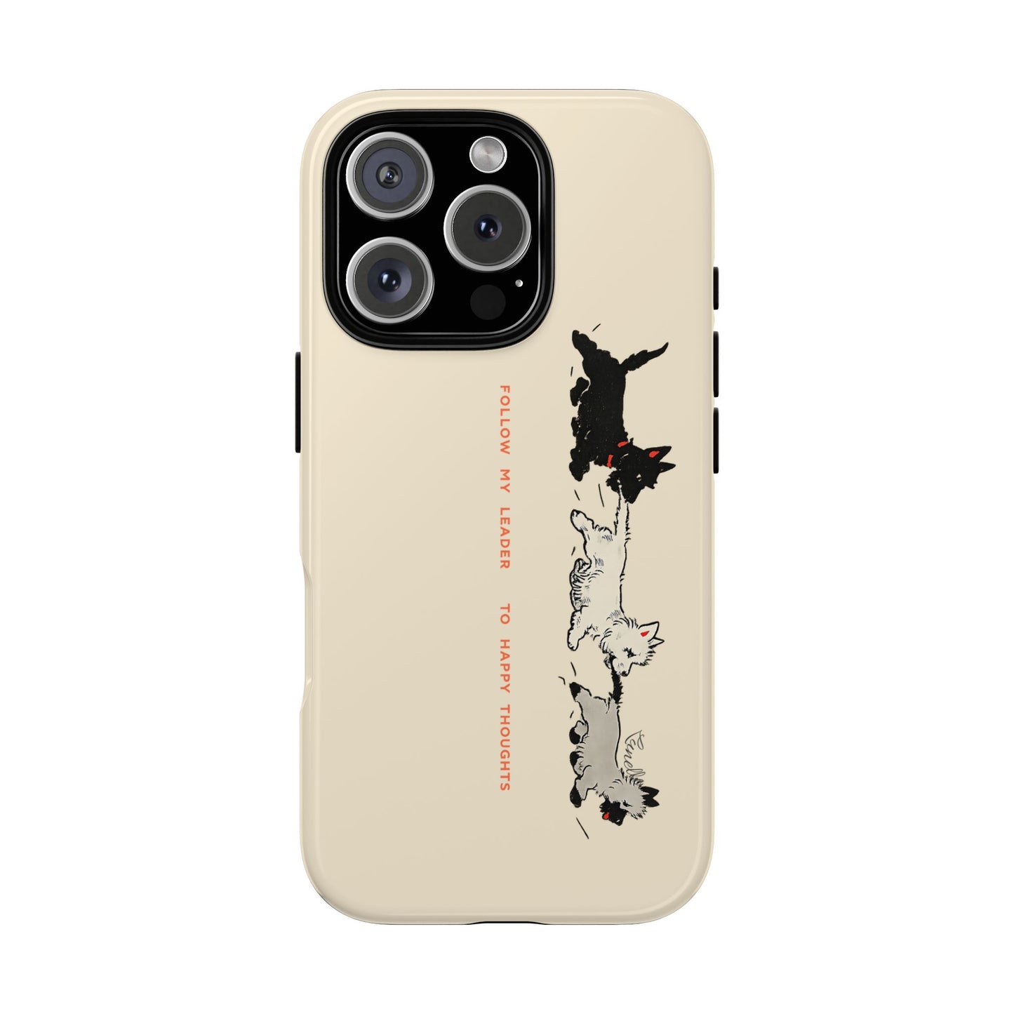 Follow My Leader | Vintage Dog Phone Case