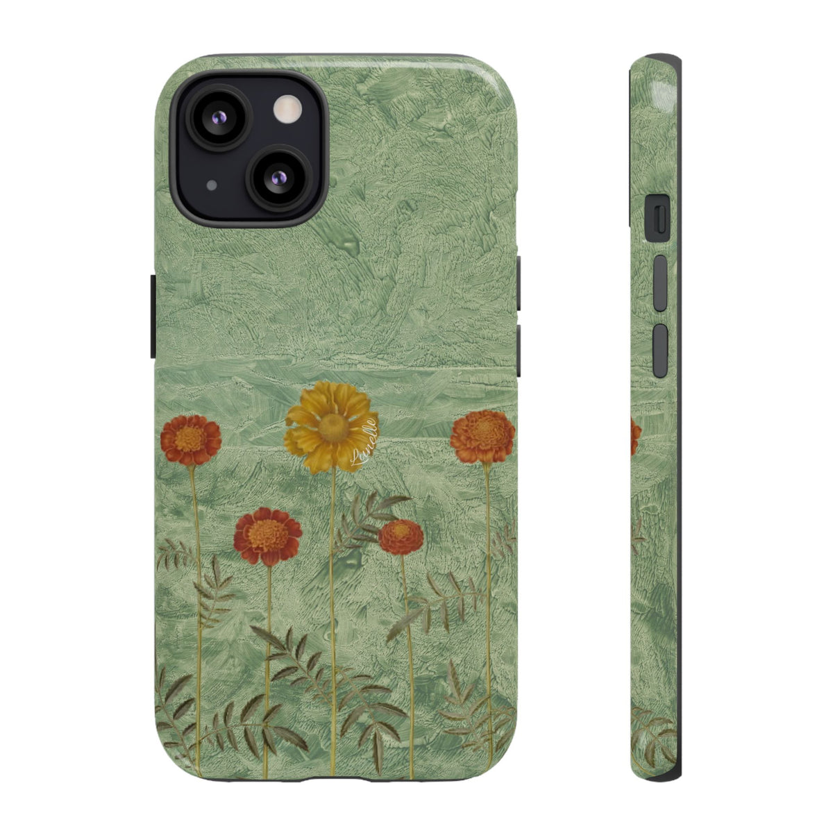 Sage Green Floral | Tough Phone Case