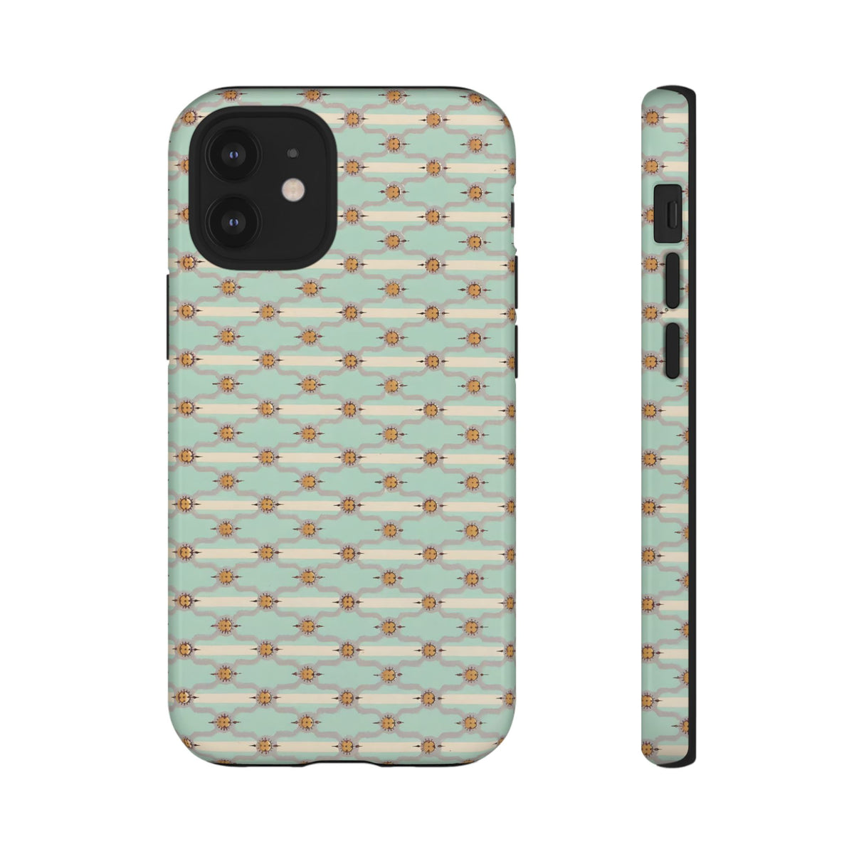 Vintage Daisy Pattern | Tough Phone Case