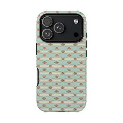 Vintage Daisy Pattern | Tough Phone Case