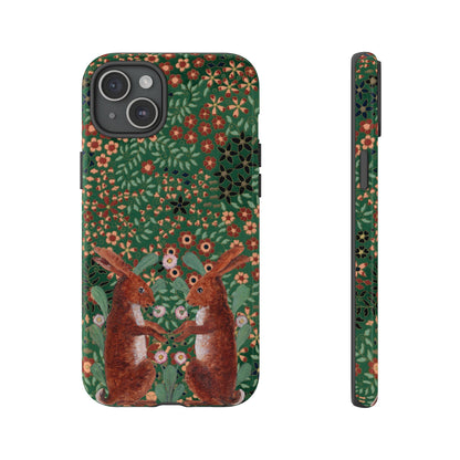 Woodland Hares | Tough Phone Case
