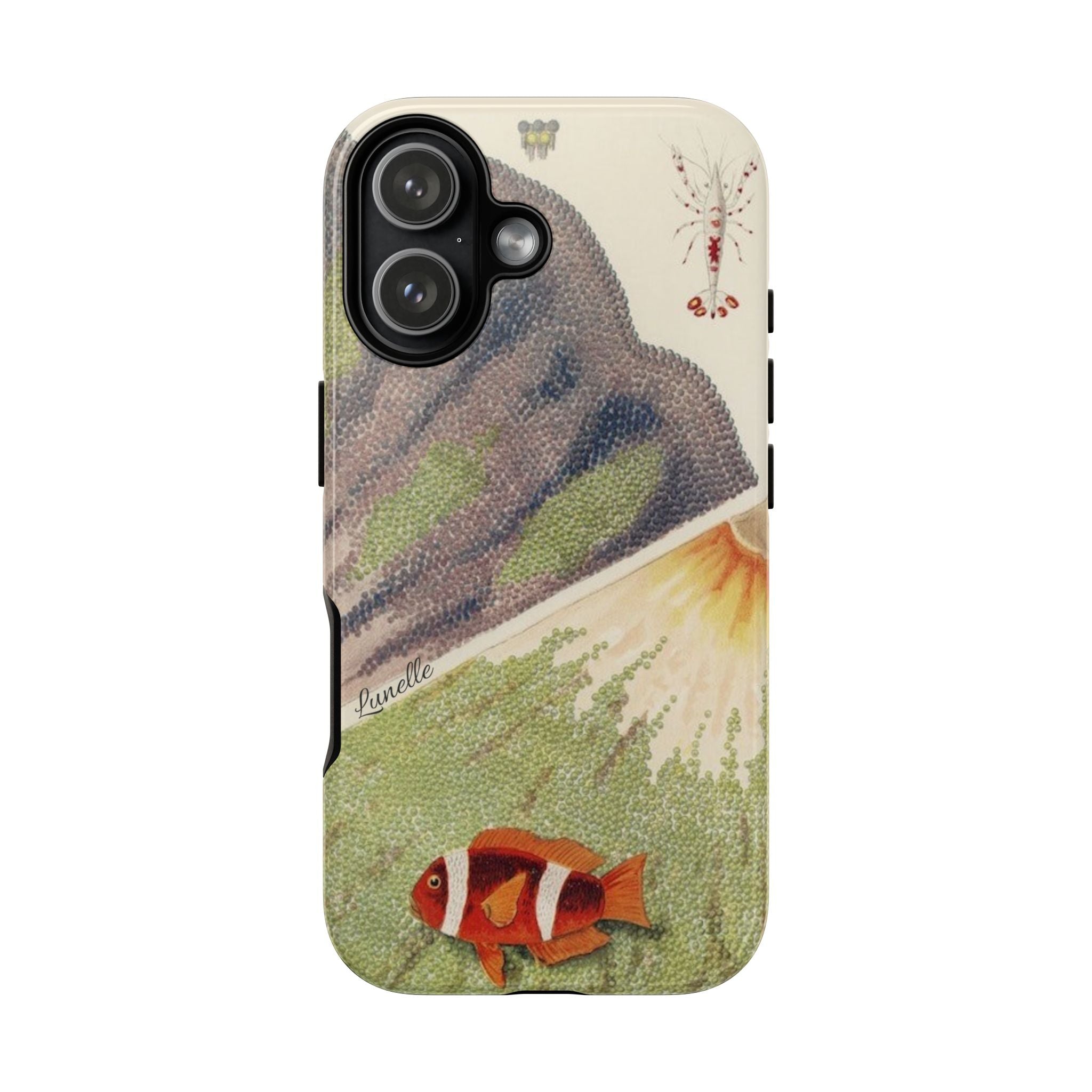 Vintage Clownfish Ocean Tough Phone Case