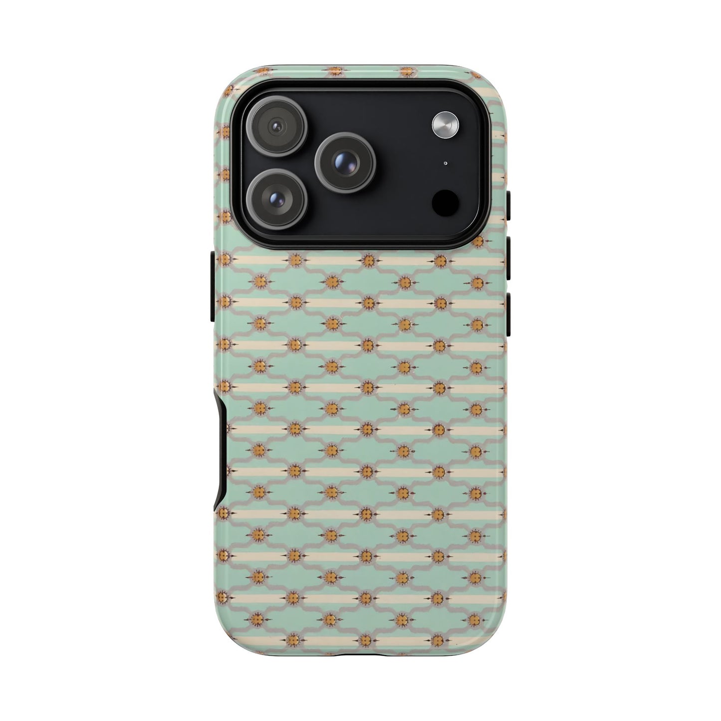 Vintage Daisy Pattern | Tough Phone Case