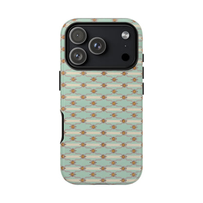 Vintage Daisy Pattern | Tough Phone Case