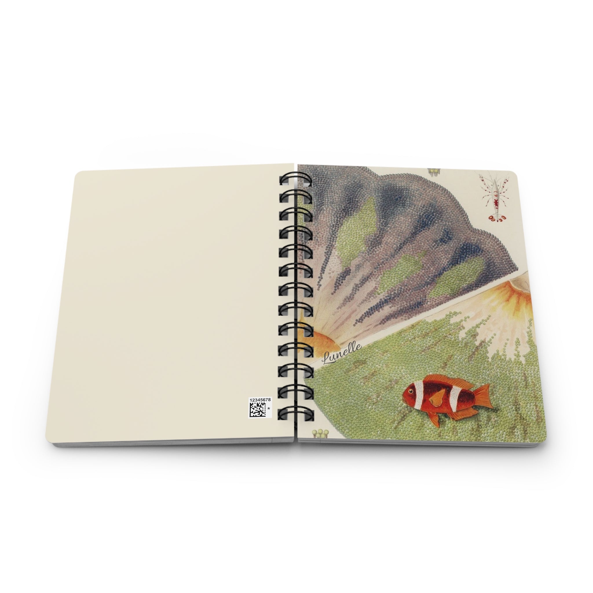 Treasures of the Tide | Spiral Notebook