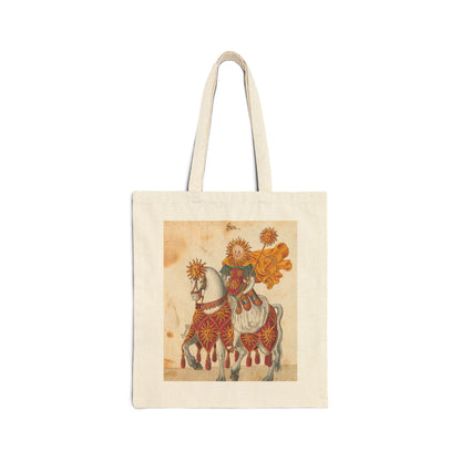 The Dance of Sol & Luna | Canvas Tote Bag