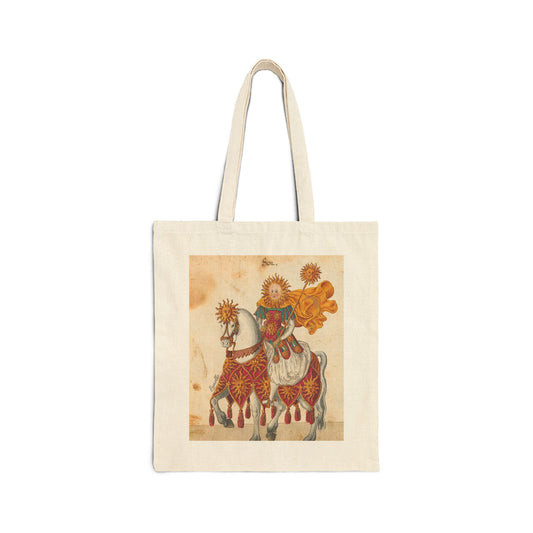 The Dance of Sol & Luna | Canvas Tote Bag