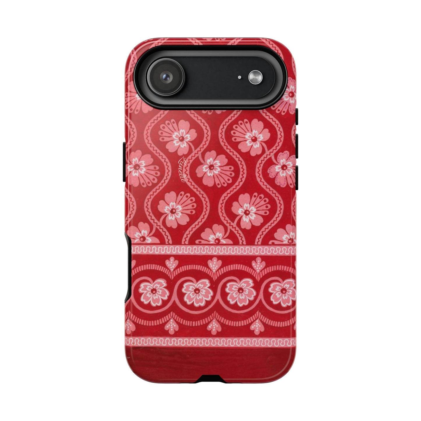 Crimson Floral | Tough Phone Case