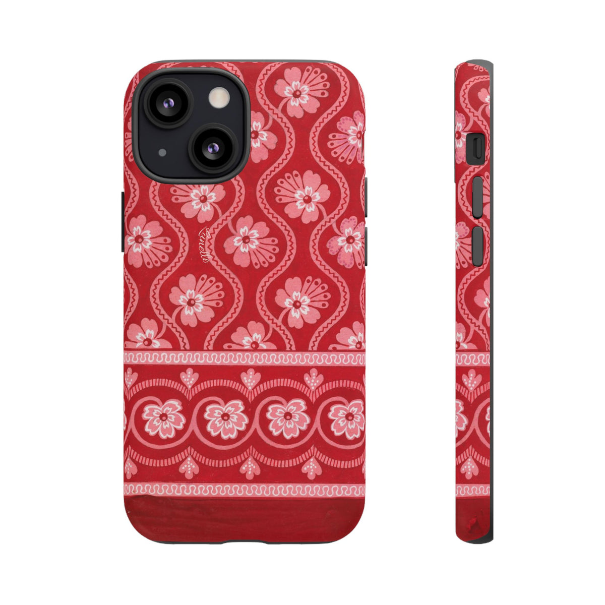 Crimson Floral | Tough Phone Case