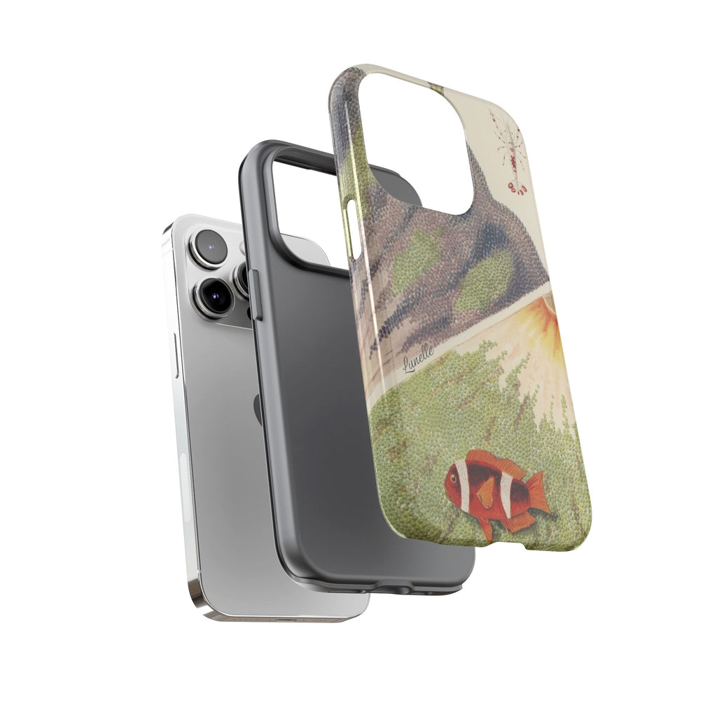 Vintage Clownfish Ocean Tough Phone Case