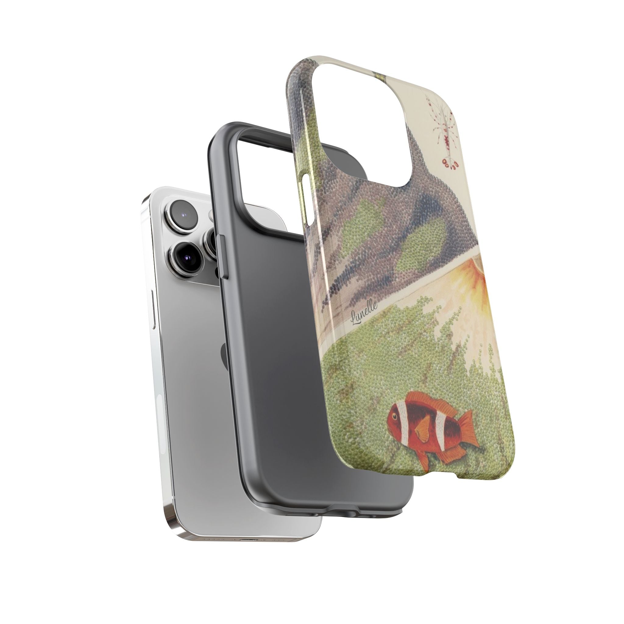 Vintage Clownfish Ocean Tough Phone Case