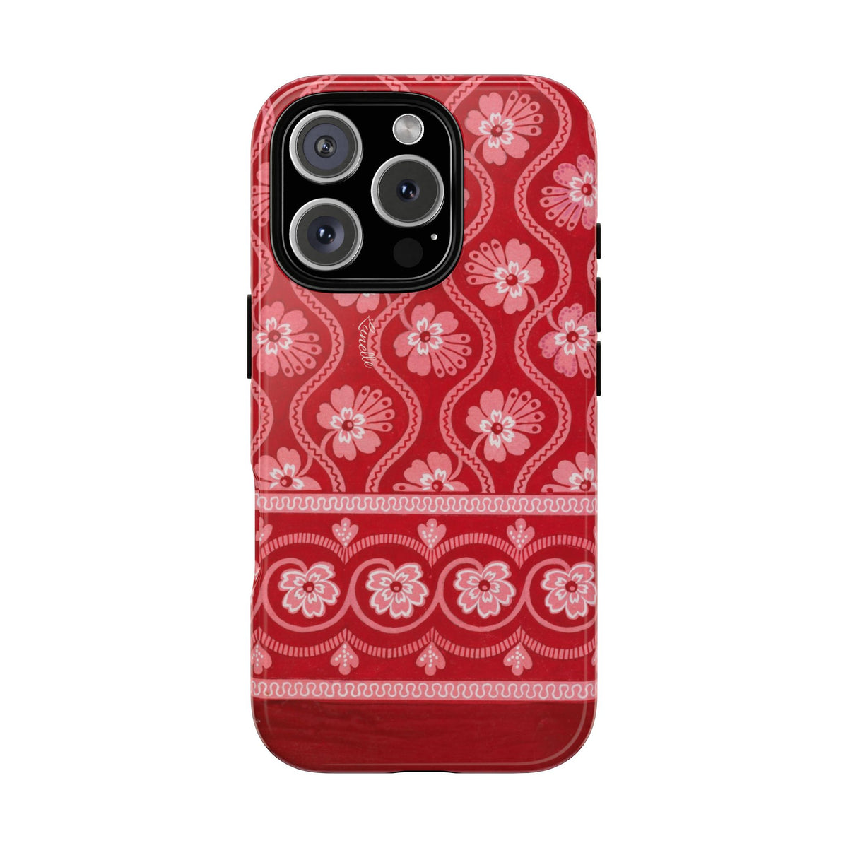 Crimson Floral | Tough Phone Case
