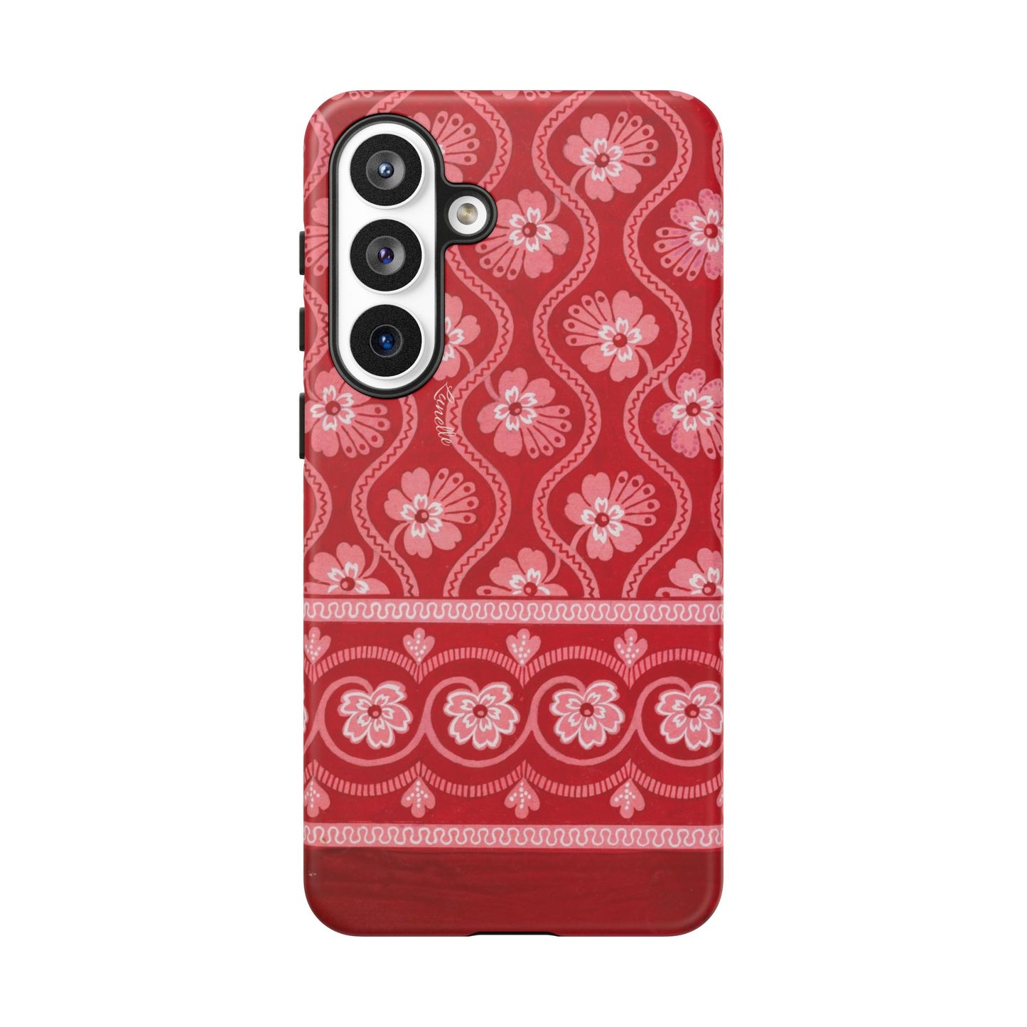 Crimson Floral | Tough Phone Case