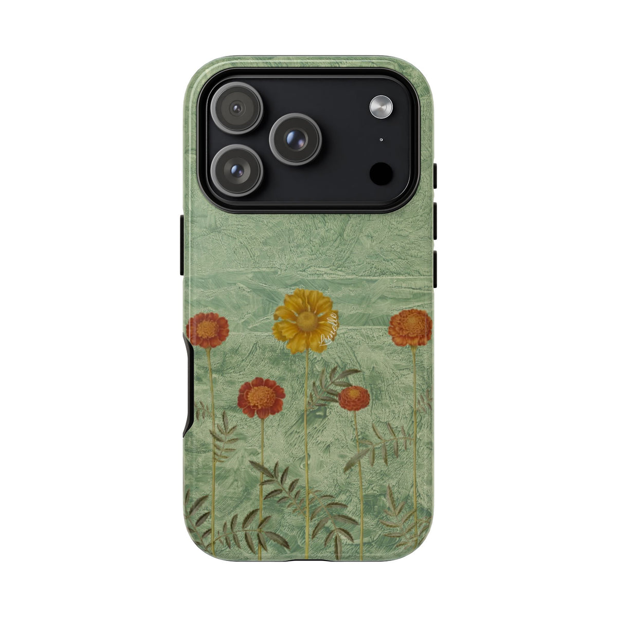 Sage Green Floral | Tough Phone Case
