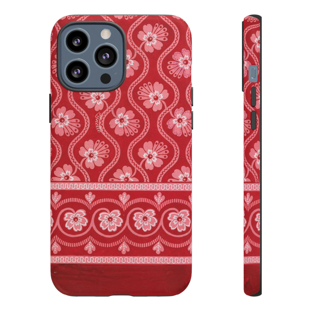 Crimson Floral | Tough Phone Case