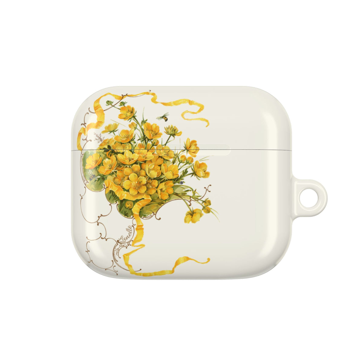 Golden Ribbon Bouquet | AirPods Case