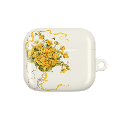 Golden Ribbon Bouquet | AirPods Case