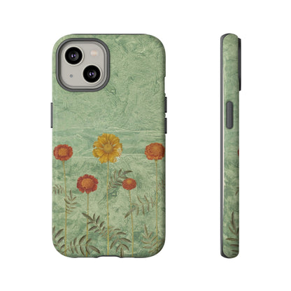 Sage Green Floral | Tough Phone Case