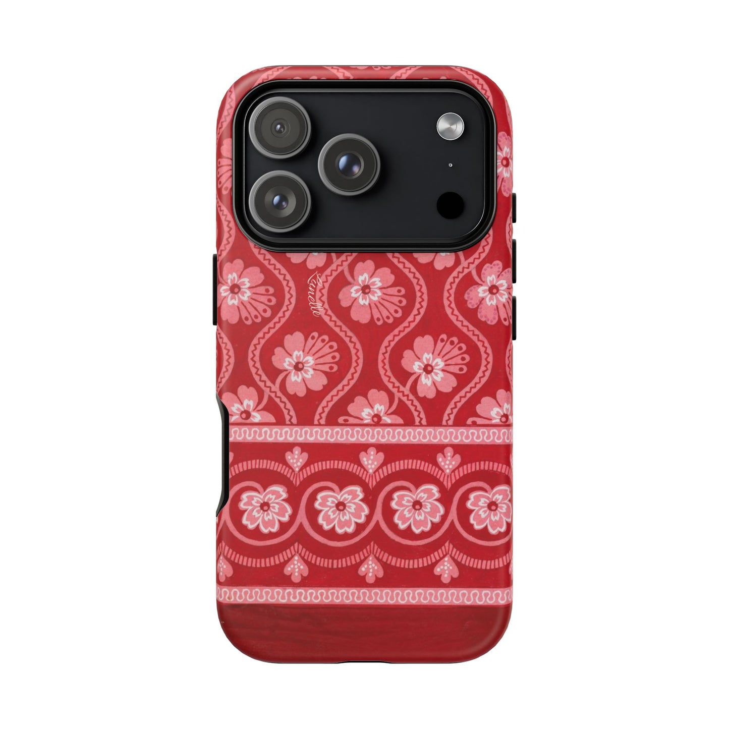 Crimson Floral | Tough Phone Case