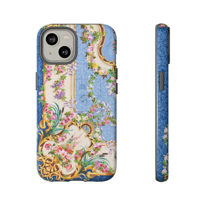 Vintage Floral Rococo | Tough Phone Case