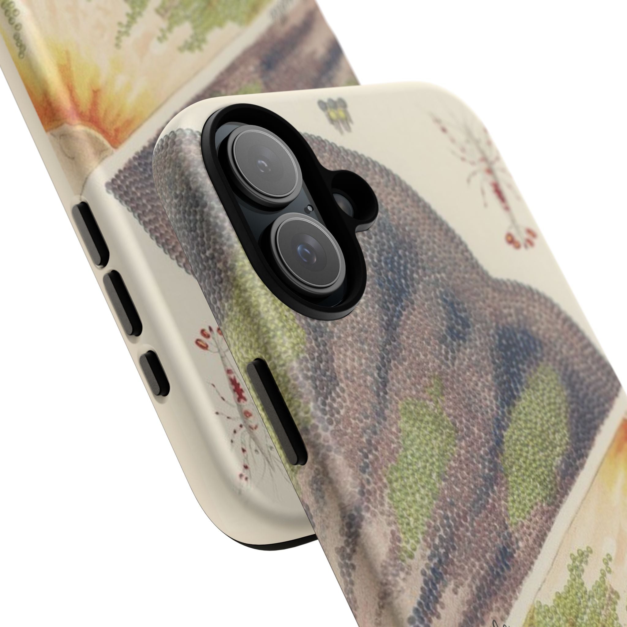 Vintage Clownfish Ocean Tough Phone Case