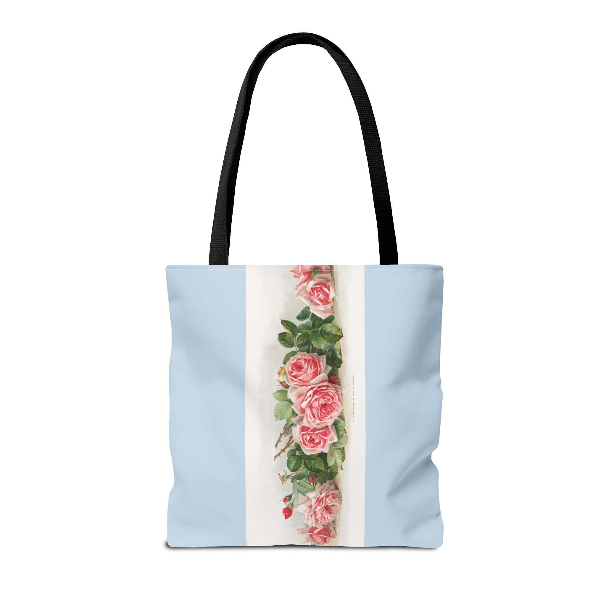 Vintage Rose Floral Tote Bag | Botanical Shopping Bag | Cottagecore Book Tote | Aesthetic Reusable Market Bag | Gift for Her