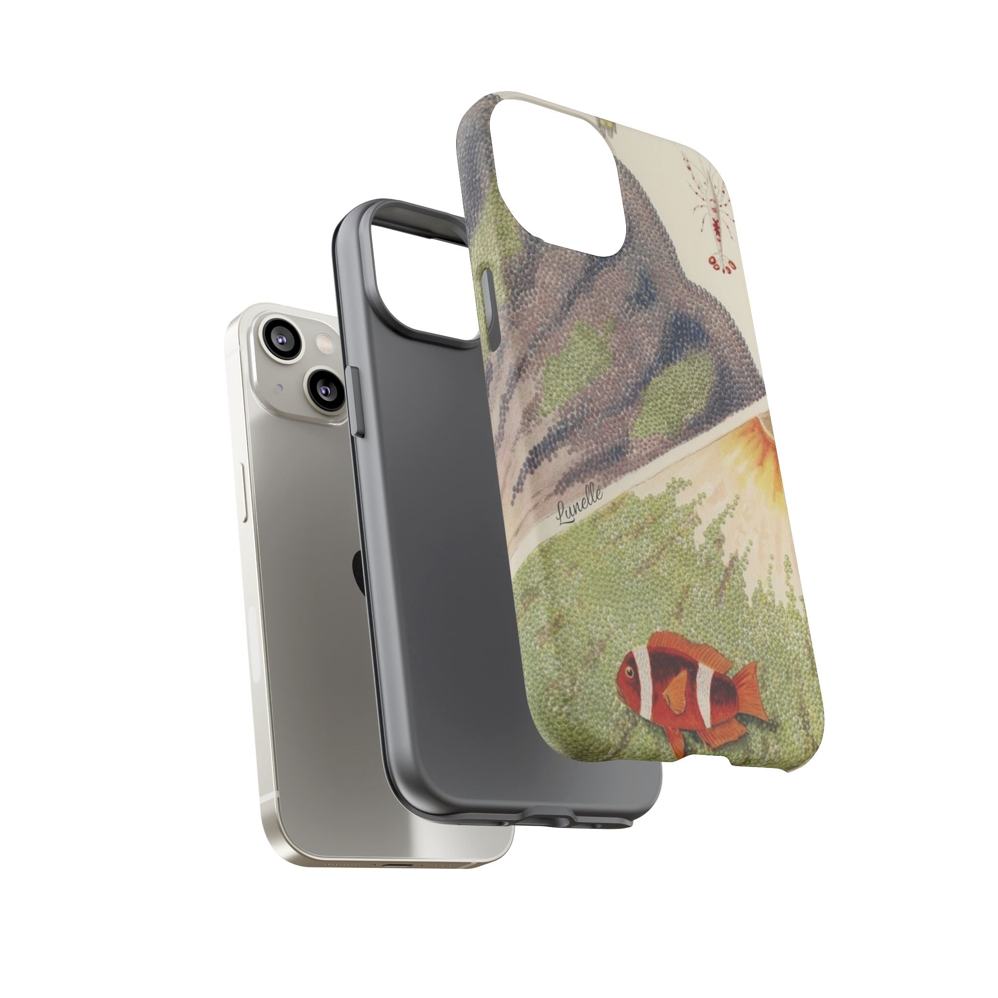 Vintage Clownfish Ocean Tough Phone Case