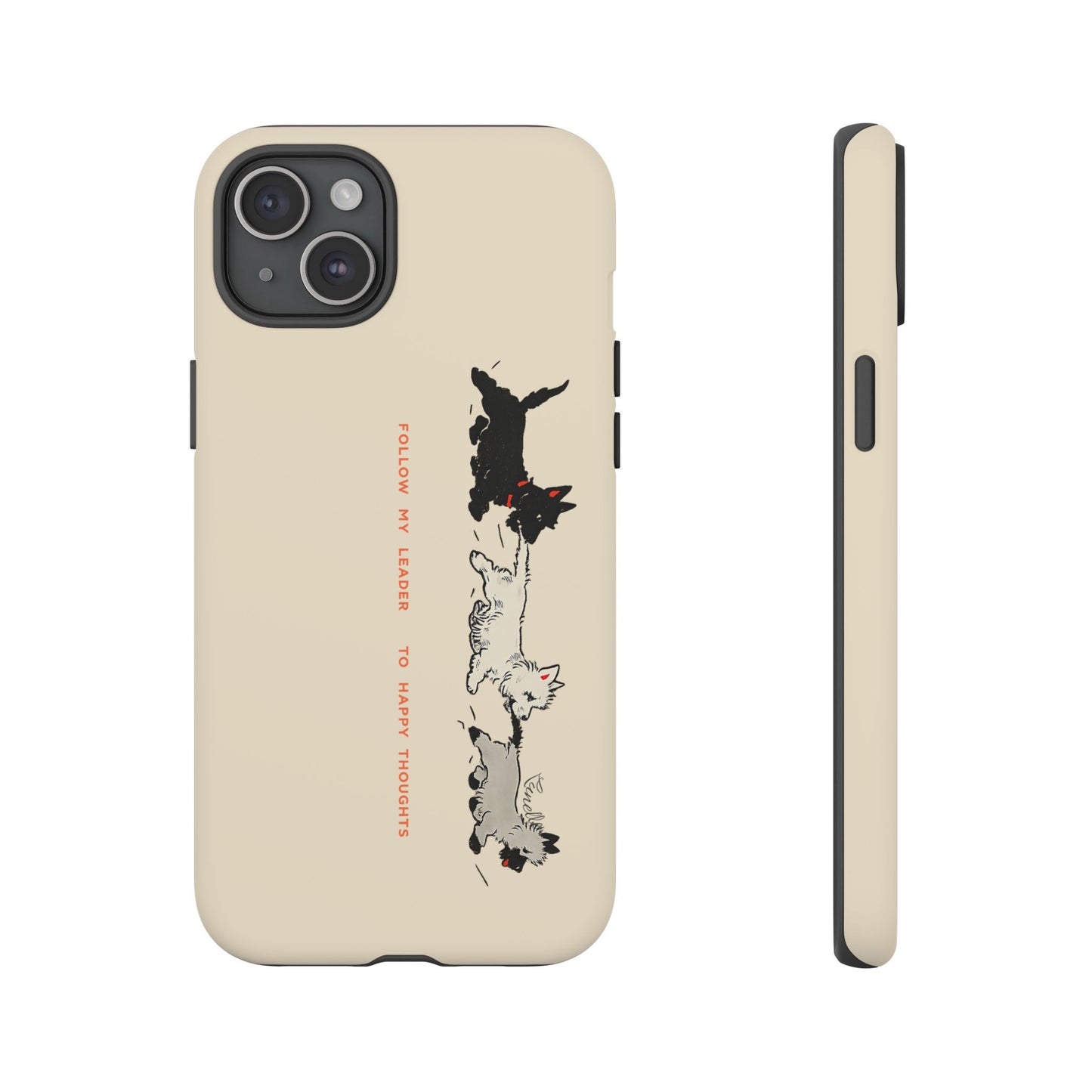 Follow My Leader | Vintage Dog Phone Case