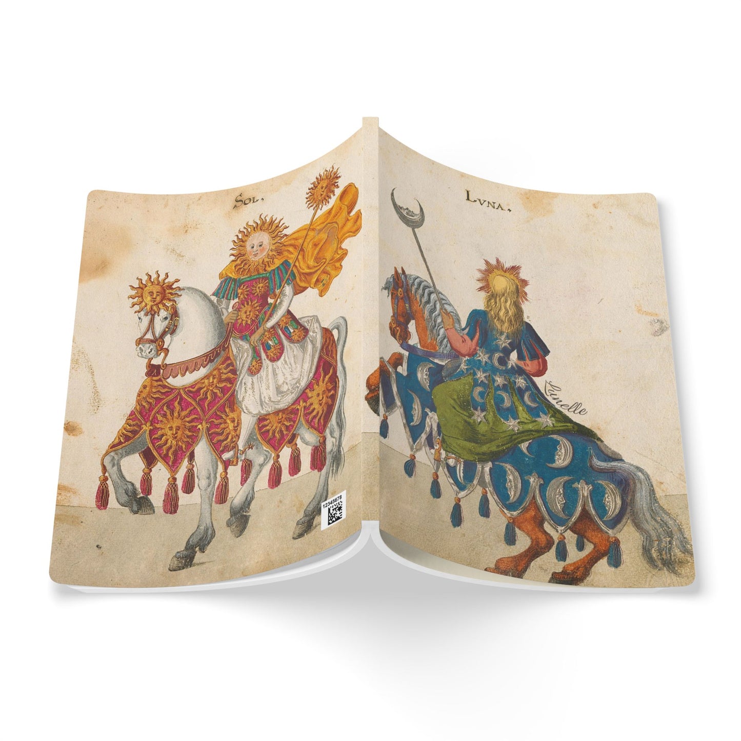 The Dance of Sol & Luna | Softcover Journal