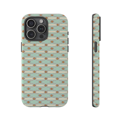 Vintage Daisy Pattern | Tough Phone Case