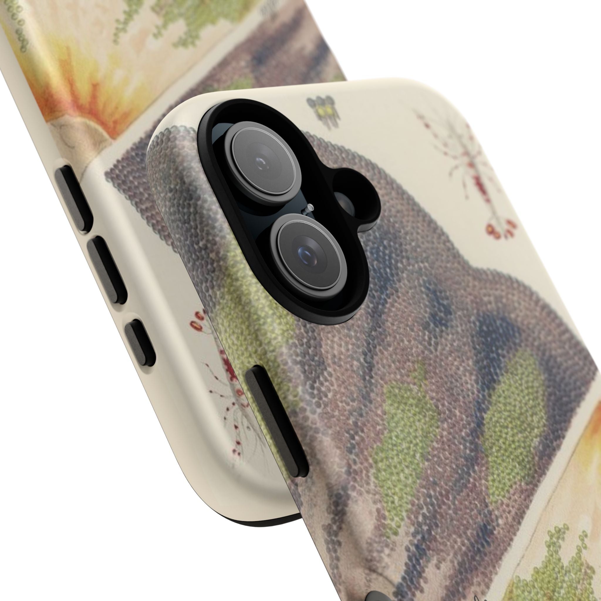 Vintage Clownfish Ocean Tough Phone Case