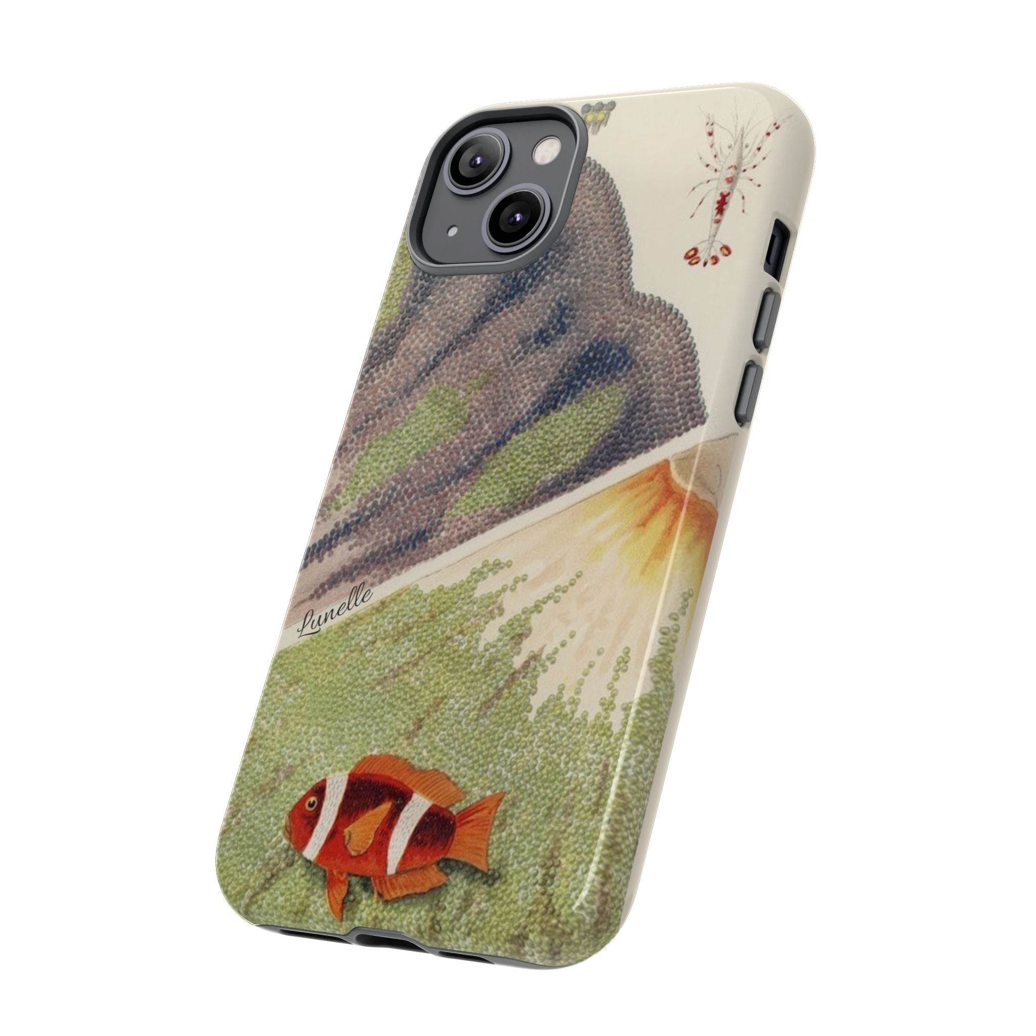Vintage Clownfish Ocean Tough Phone Case