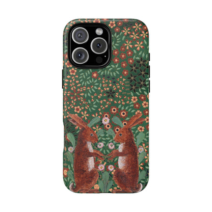 Woodland Hares | Tough Phone Case