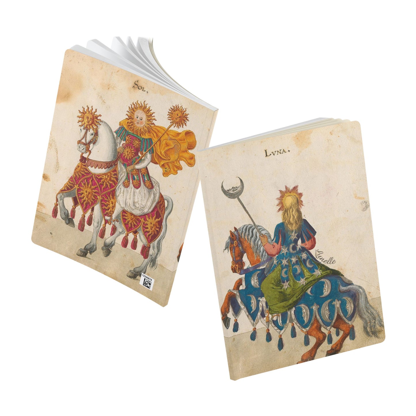 The Dance of Sol & Luna | Softcover Journal