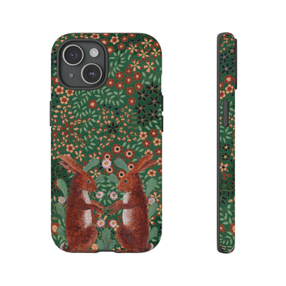 Woodland Hares | Tough Phone Case