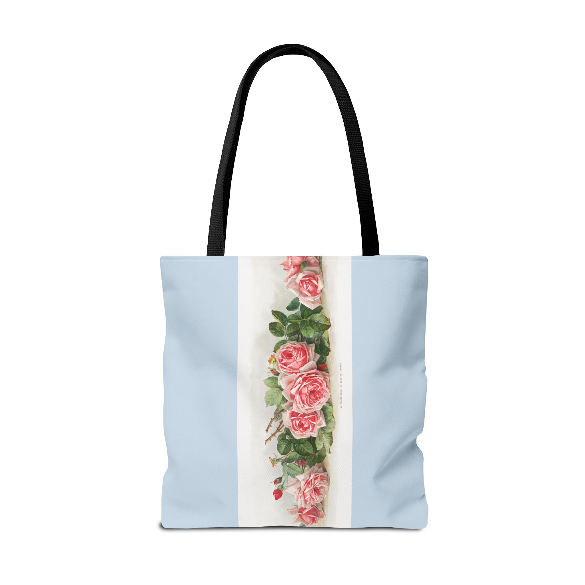 Vintage Rose Floral Tote Bag | Botanical Shopping Bag | Cottagecore Book Tote | Aesthetic Reusable Market Bag | Gift for Her