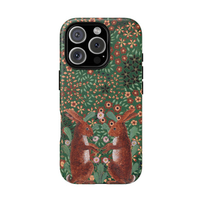 Woodland Hares | Tough Phone Case