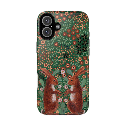 Woodland Hares | Tough Phone Case